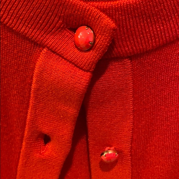 Red Kate spade cardigan - Picture 5 of 5